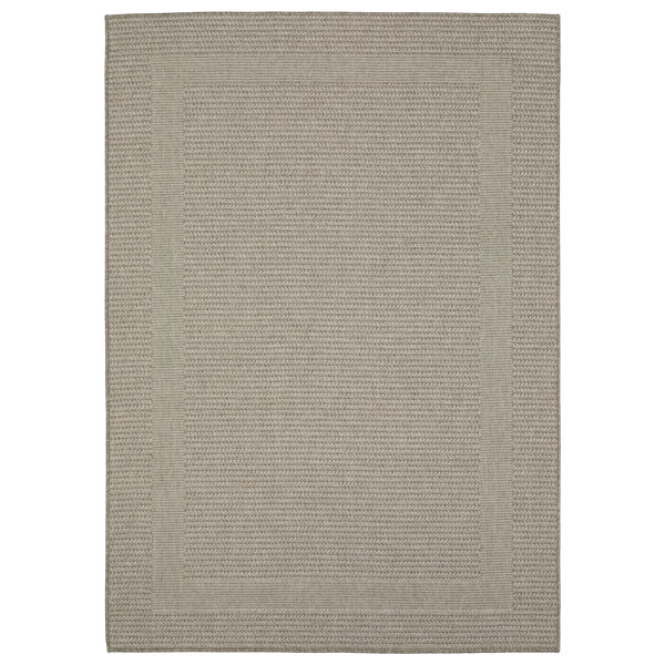 Dakota Fields Gray/Light Gray Indoor/Outdoor Rug Wayfair